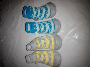 (1 Pair) Cotton Non-Slip Socks for 1 ~ 2 years babys