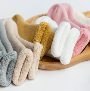 (3 Pairs) Cotton Socks for 0 ~ 2 years babys