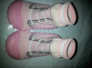 (1 Pair) Cotton Non-Slip Socks for 1 ~ 2 years babys