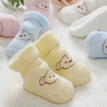 (4 Pairs) Cotton Socks for 0 ~ 3M babys