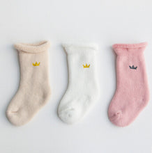 (3 Pairs) Cotton Socks for 0 ~ 2 years babys