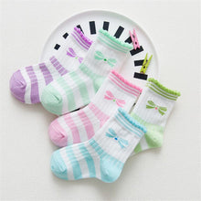 (5 Pairs) Cotton Socks for 0 ~ 3 years babys