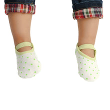 (6 Pairs) Cotton Non-Slip Socks for 1 ~ 2 years babys