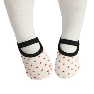 (6 Pairs) Cotton Non-Slip Socks for 1 ~ 2 years babys