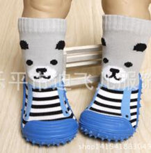 (1 Pair) Cotton Non-Slip Socks for 1 ~ 2 years babys