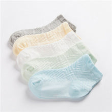 (5 Pairs) Cotton Socks for 1 ~ 10 years babys