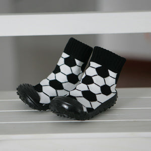 (1 Pair) Cotton Non-Slip Socks for 1 ~ 2 years babys