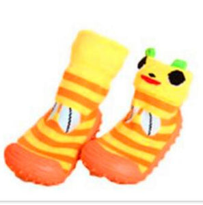 (1 Pair) Cotton Non-Slip Socks for 1 ~ 2 years babys