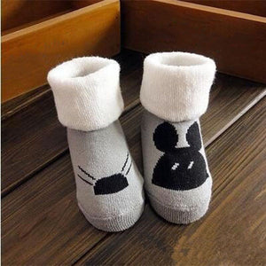 (1 Pair) Cotton Socks for 0 ~ 3 years babys