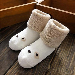 (1 Pair) Cotton Socks for 0 ~ 3 years babys