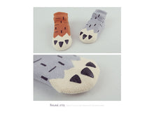 (1 Pair) Cotton Non-Slip Socks for 0 ~ 3 years babys