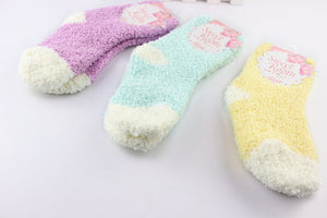 (5 Pairs) Cotton Socks for 0 ~ 2 years babys