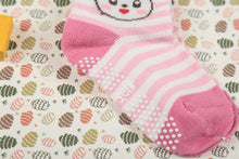 (12 Pairs) Cotton Non-Slip Socks for 1 ~ 3 years babys