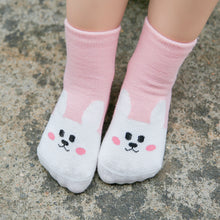 (5 Pairs) Cotton long Socks for 1 ~ 12 years babys