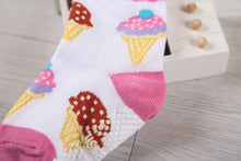 (12 Pairs) Cotton Non-Slip Socks for 1 ~ 3 years babys