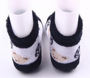 (3 Pairs) Cotton Socks for 0 ~ 6M babys