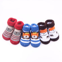 (3 Pairs) Cotton Socks for 0 ~ 6M babys