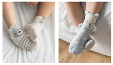 (4 Pairs) Cotton Socks for 0 ~ 3 years babys