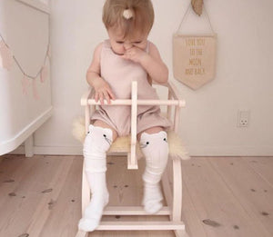 (1 Pair) Cotton Knee High Socks for 0 ~ 2 years babys