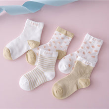 (10 Pairs) Cotton Socks for 0 ~ 6 years babys