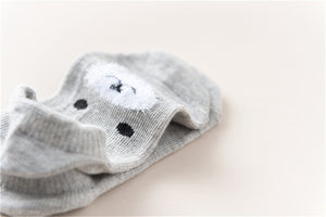 (5 Pairs) Cotton Socks for 0 ~ 2 years babys