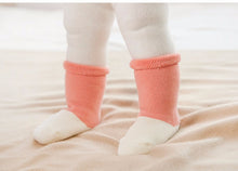 (3 Pairs) Cotton Socks for 0 ~ 2 years babys